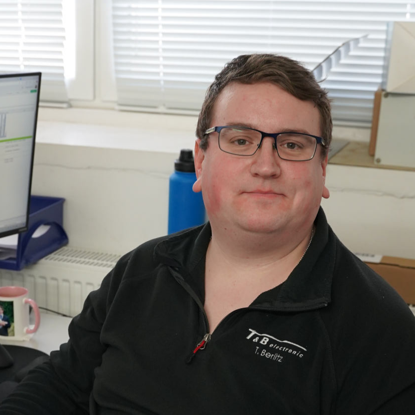 T&B Mitarbeiter Timothy Berlitz